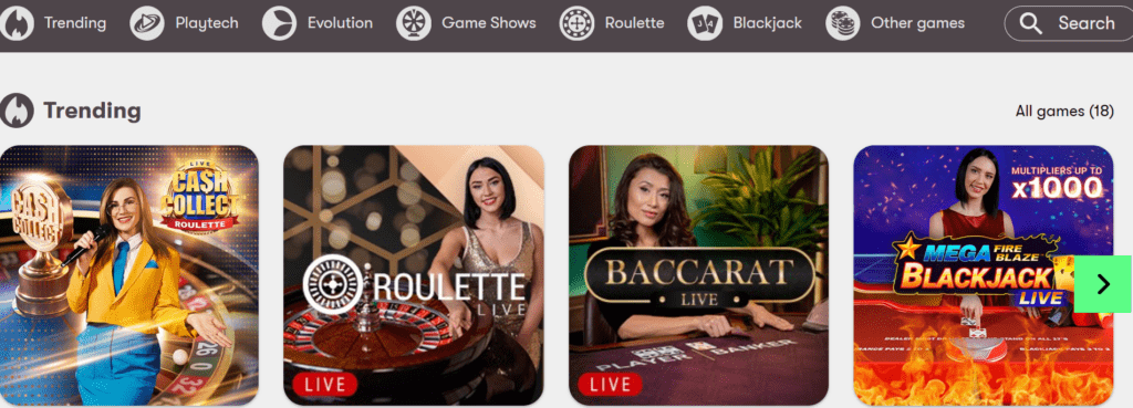 10bet live casino