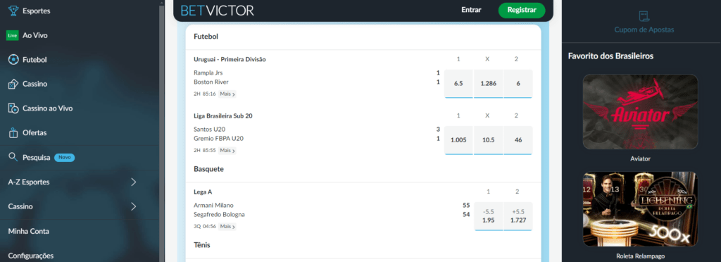 betvictor sports betting