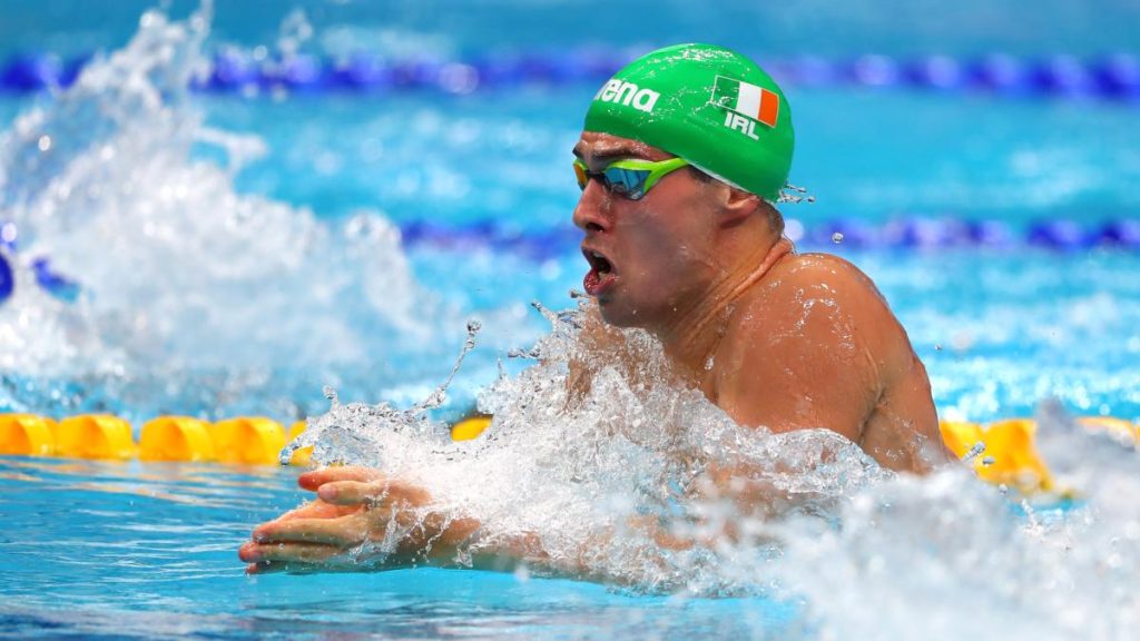 Irish Olympian and swimming analyst Nicholas Quinn